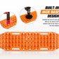 Pair Recovery Tracks Sand Track with Jack Base 10T Orange