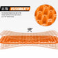 Pair Recovery Tracks Sand Track with Jack Base 10T Orange